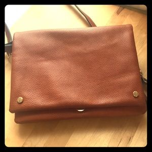 Street Level Multi-pocket Faux Leather Crossbody